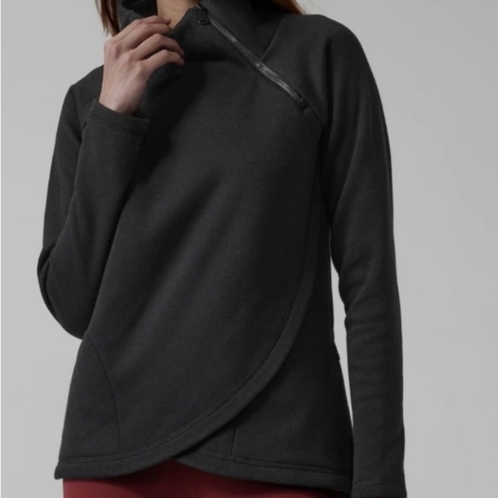 Athleta Cozy Karma Asymmetrical Top